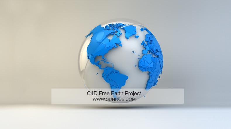 C4D Free Earth Project